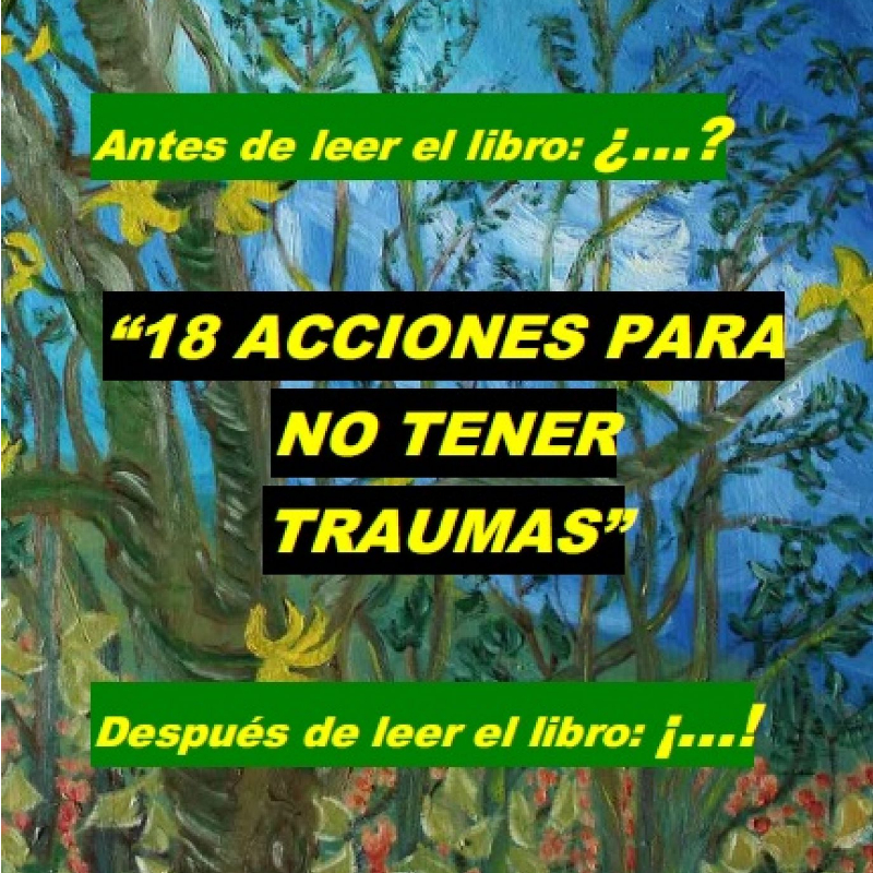 Libro "18 acciones para no tener traumas"